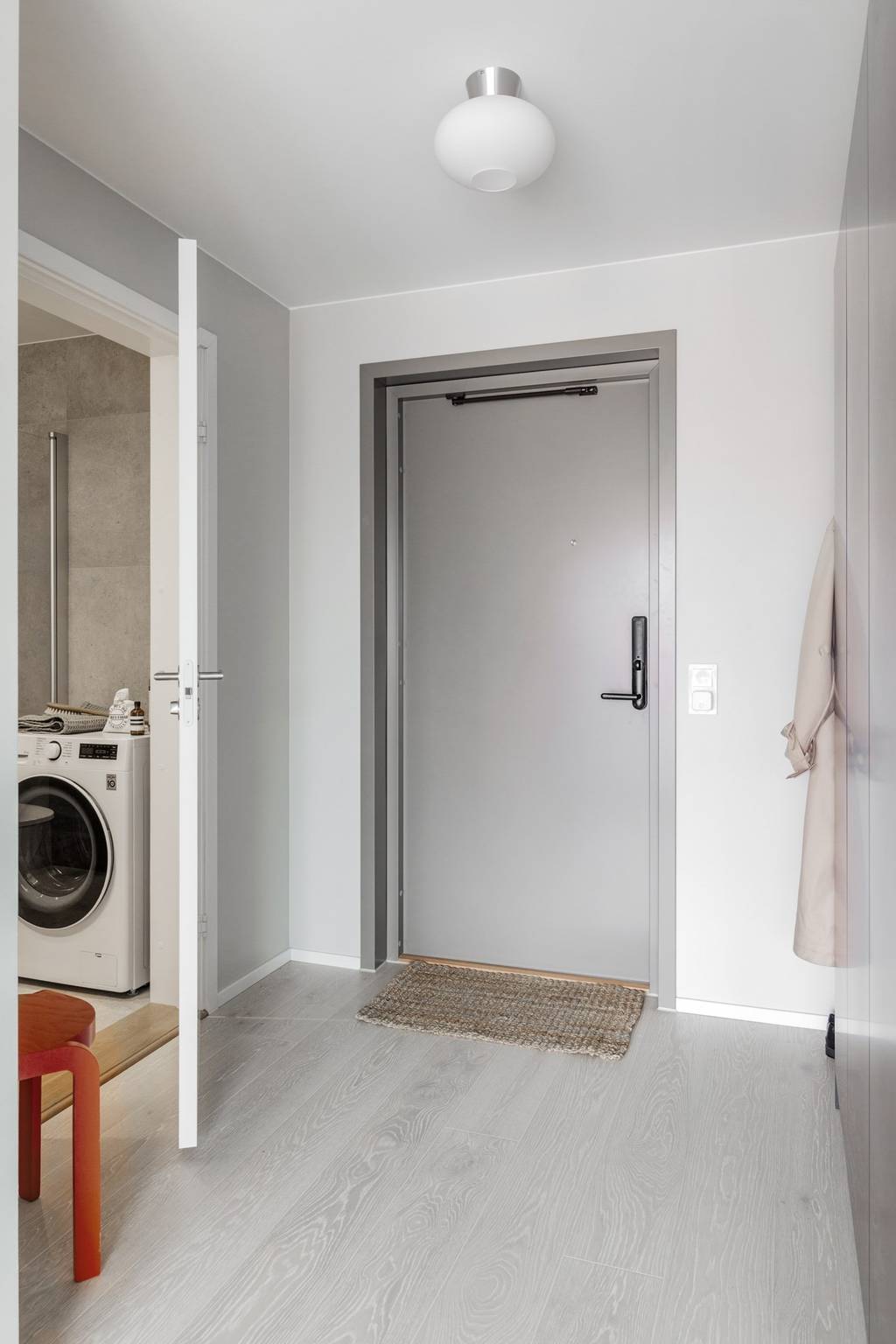 entrée studio 34m2 décoration contemporaine