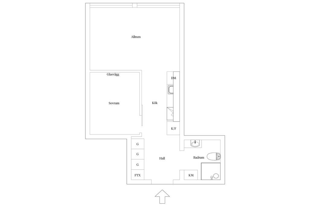 plan studio 34m2 décoration contemporaine