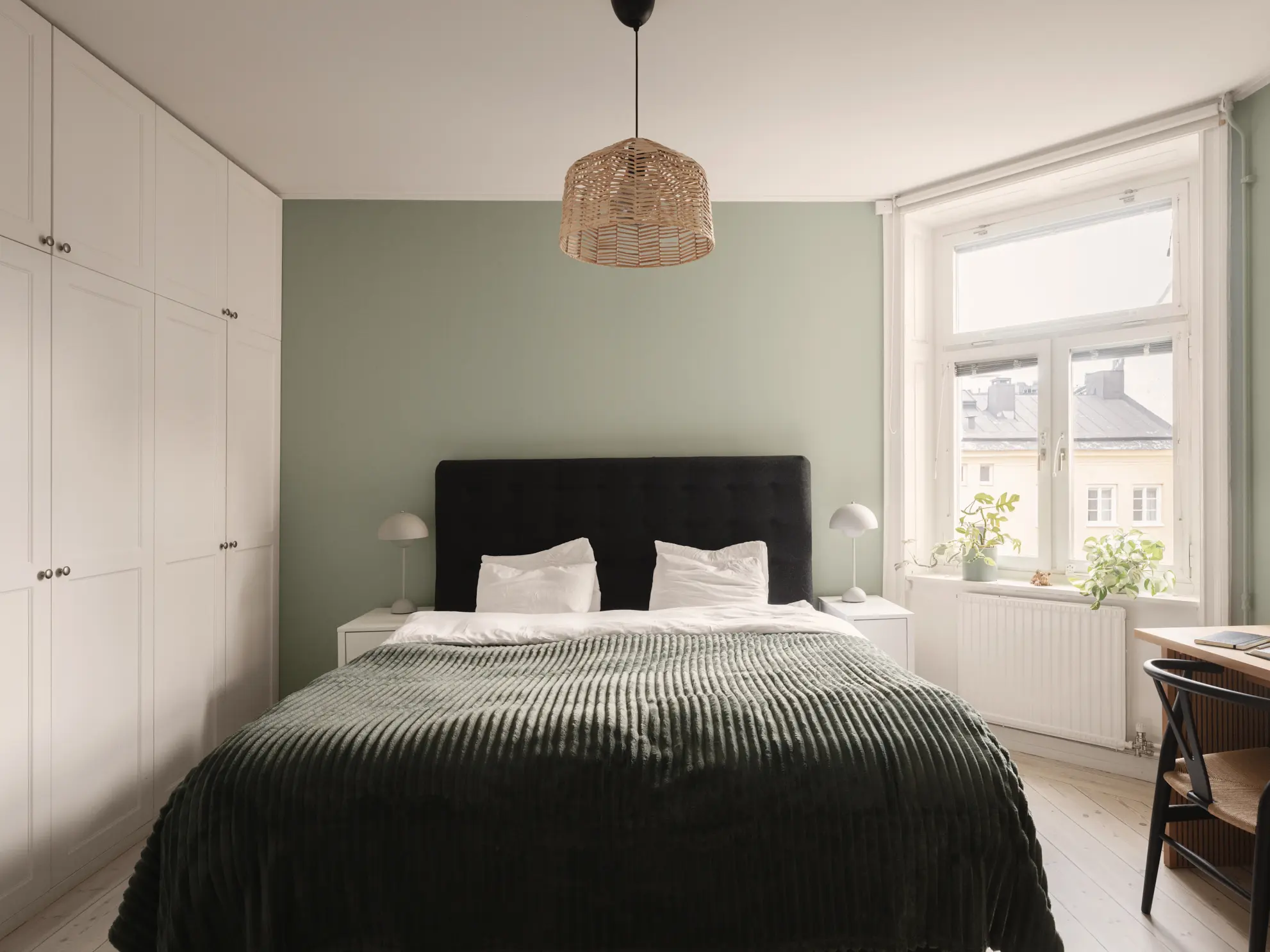 chambre murs verts décoration contemporaine scandinave chambre murs verts décoration contemporaine scandinave
