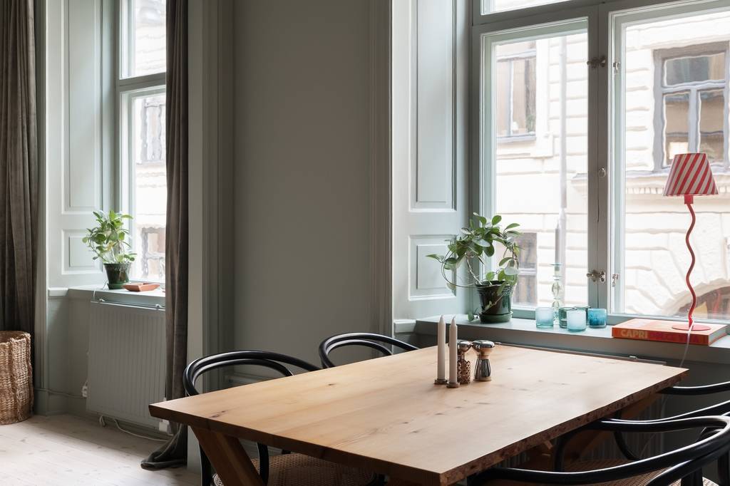 salon et salle à manger appartement 38m2 décoration scandinave