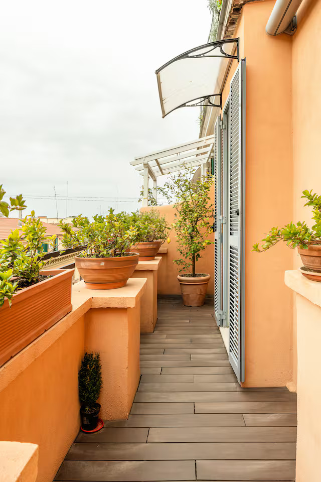 terrasse en plein ciel appartement Rome terrasse en plein ciel appartement Rome