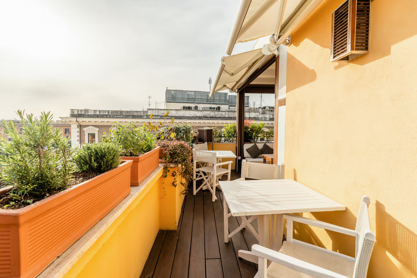 terrasse en plein ciel appartement Rome terrasse en plein ciel appartement Rome