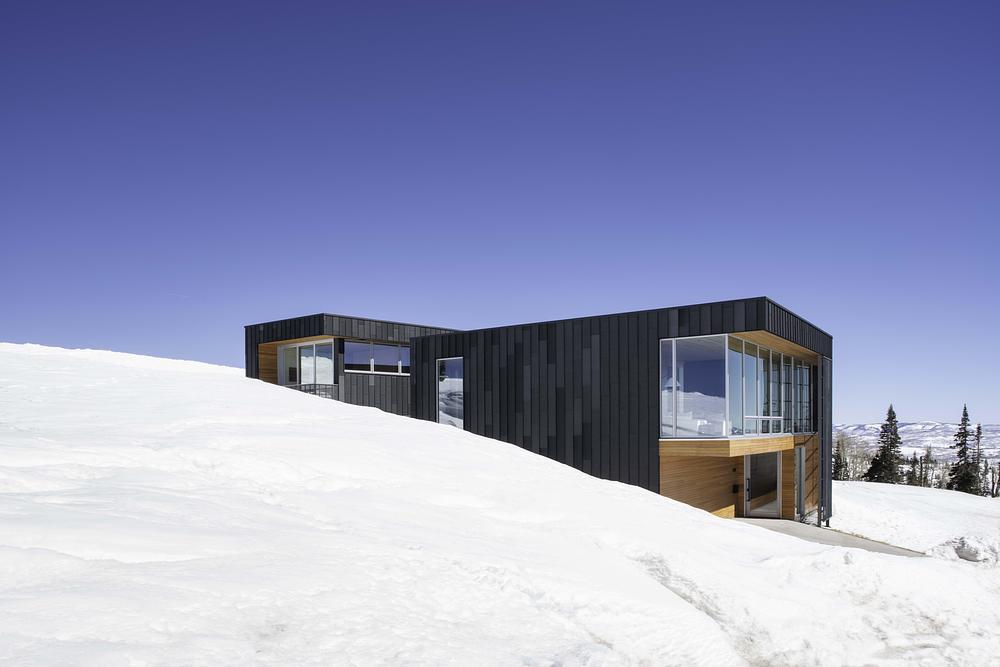 maison de montagne contemporaine