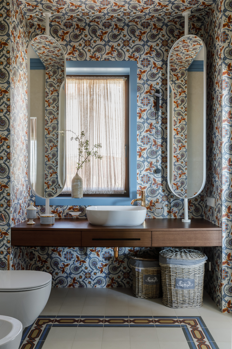 salle de bain maximaliste décoration vintage salle de bain maximaliste décoration vintage