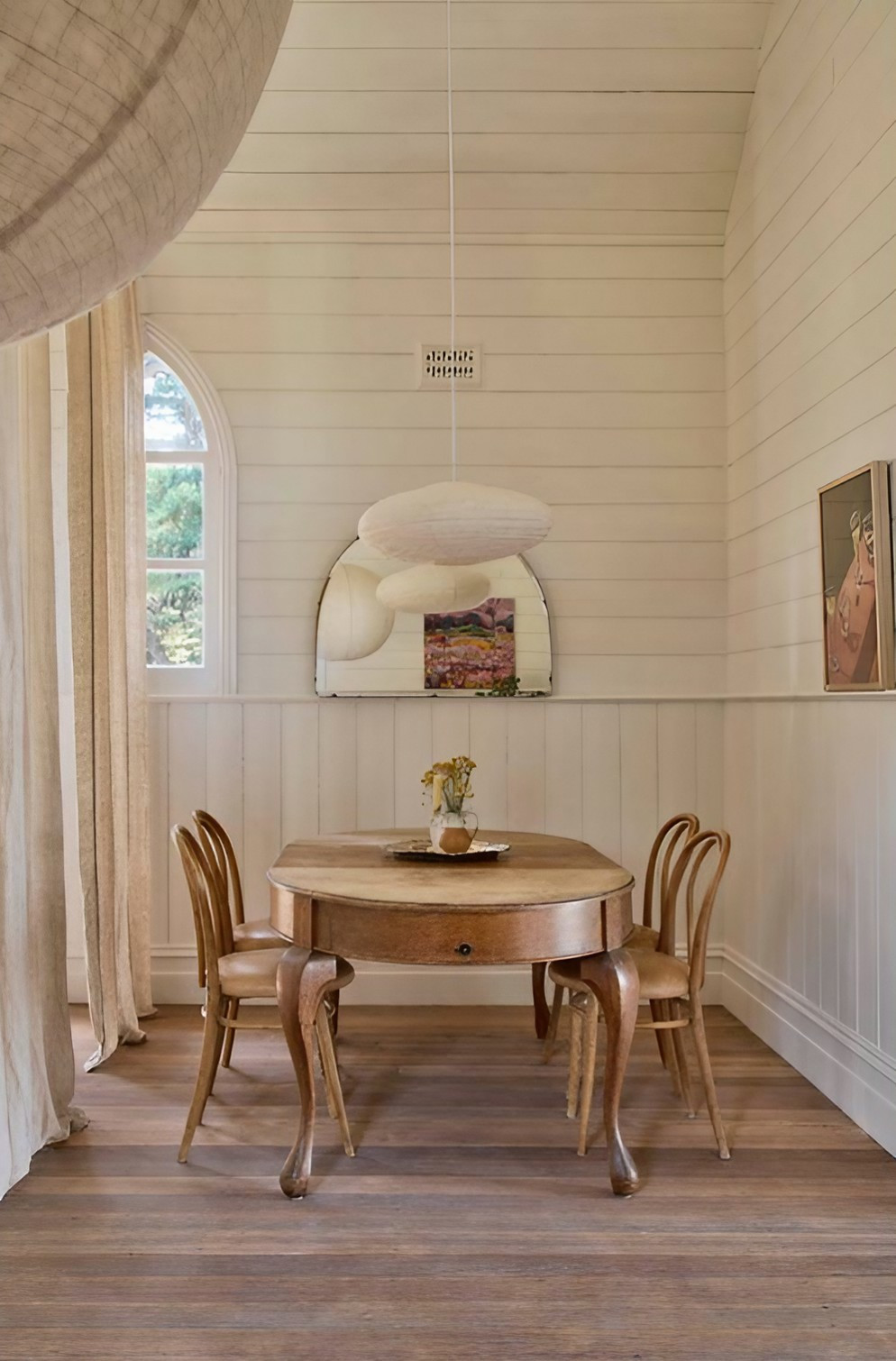 rustic dining room in a contemporary house in a former church with architect rustic dining room in a contemporary house in a former church with architect's extension