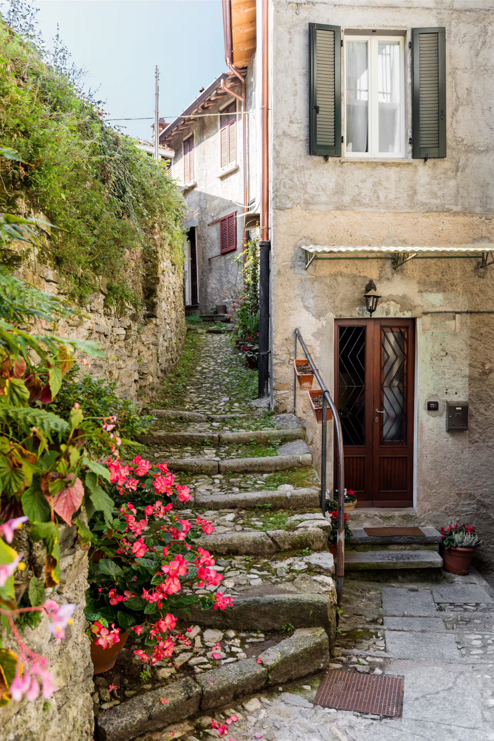 street of village in Italy street of village in Italy