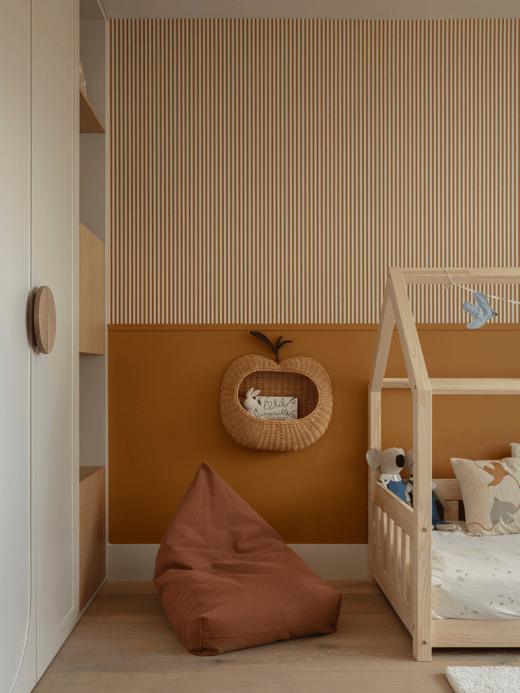 chambre enfant lit cabane décoration contemporaine beige chambre enfant lit cabane décoration contemporaine beige