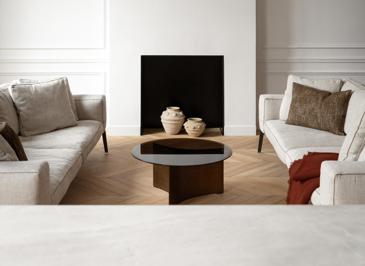 Un appartement sur l'île Saint-Louis à Paris à la rénovation signée Elodie Sierocki