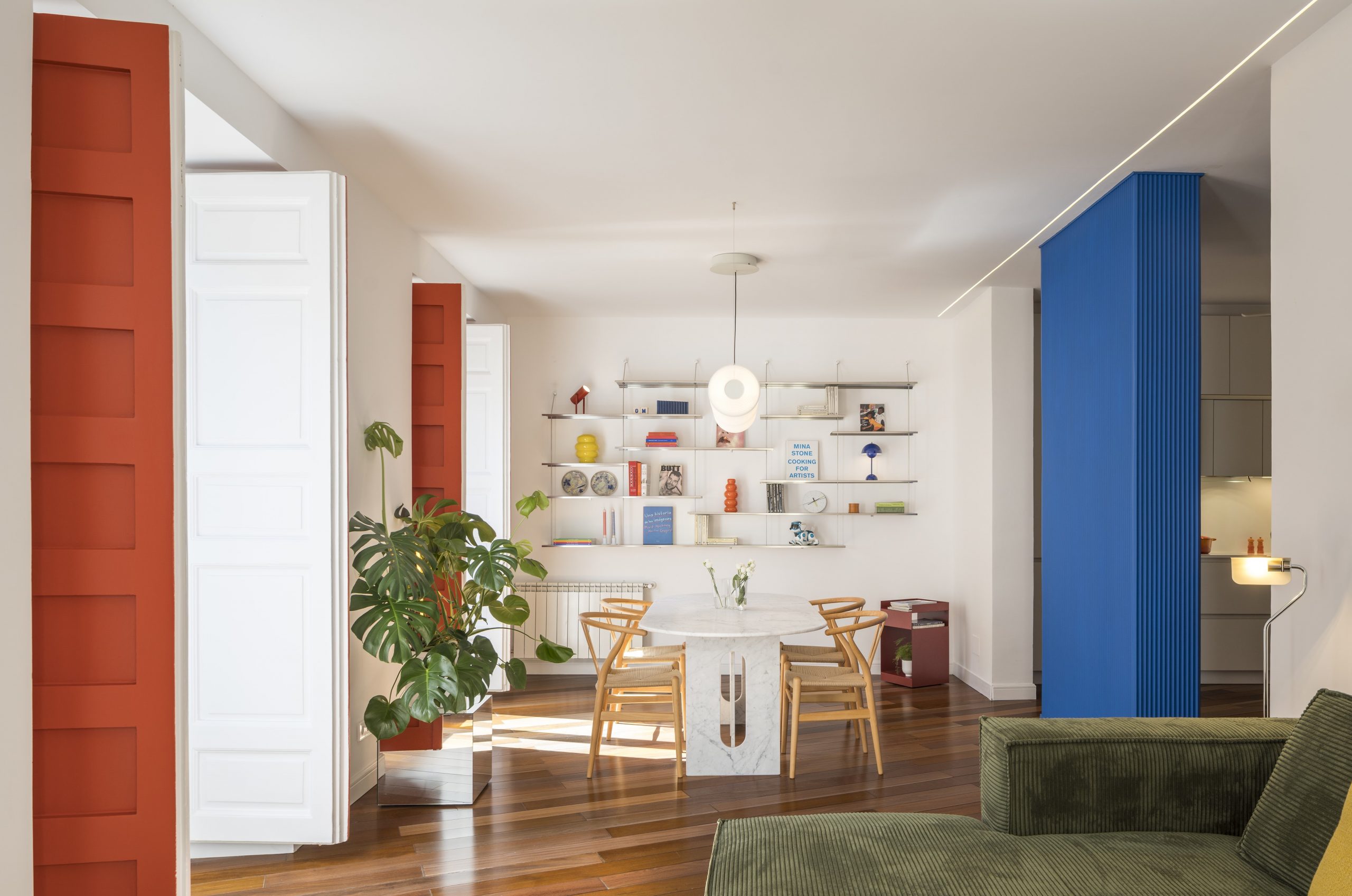 Ce vieil appartement à Madrid a tout changé… sauf son parquet !