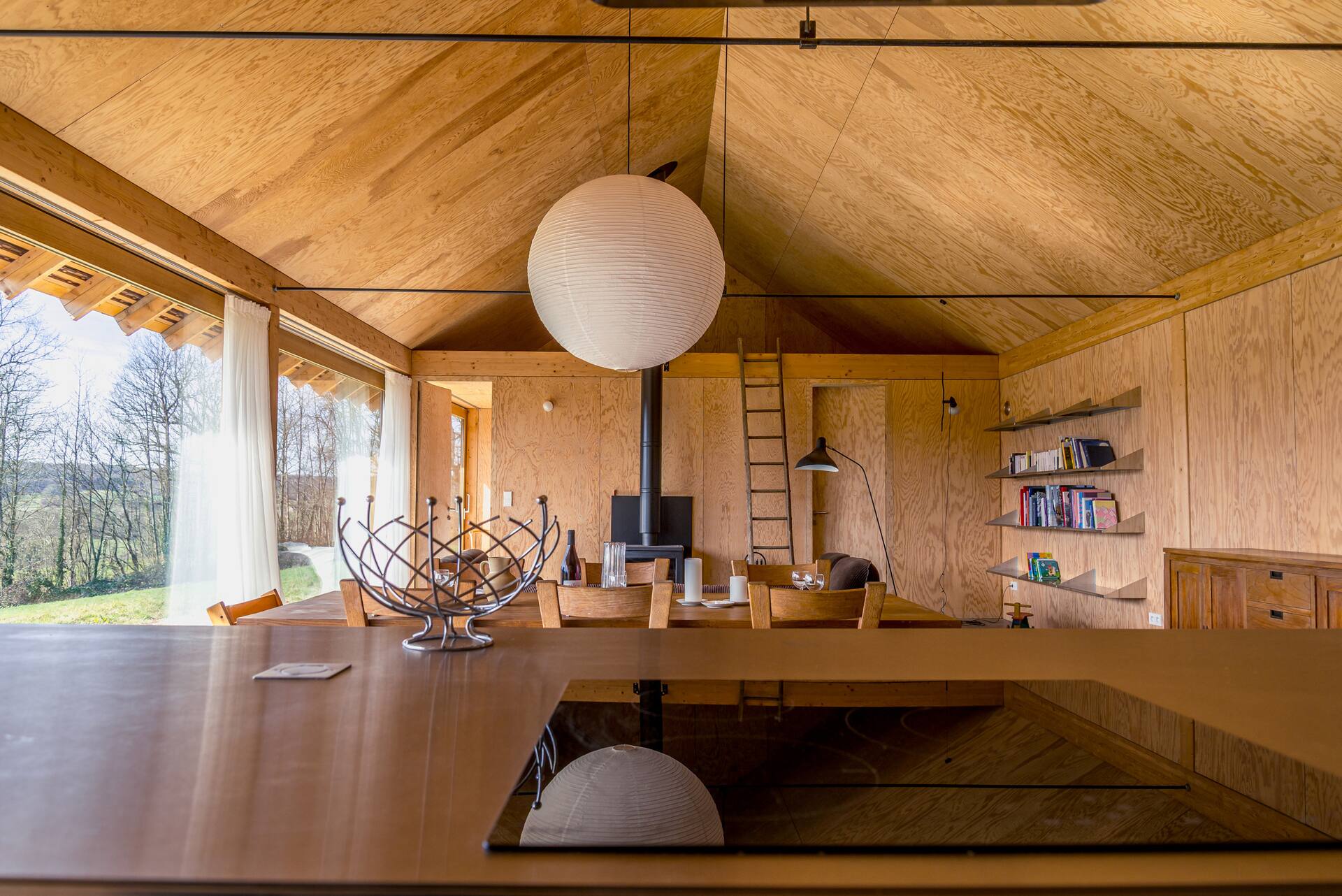 architect wooden house in the Perche France