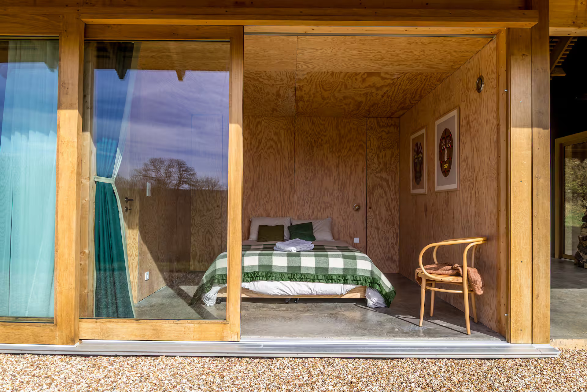 architect wooden house in the Perche France