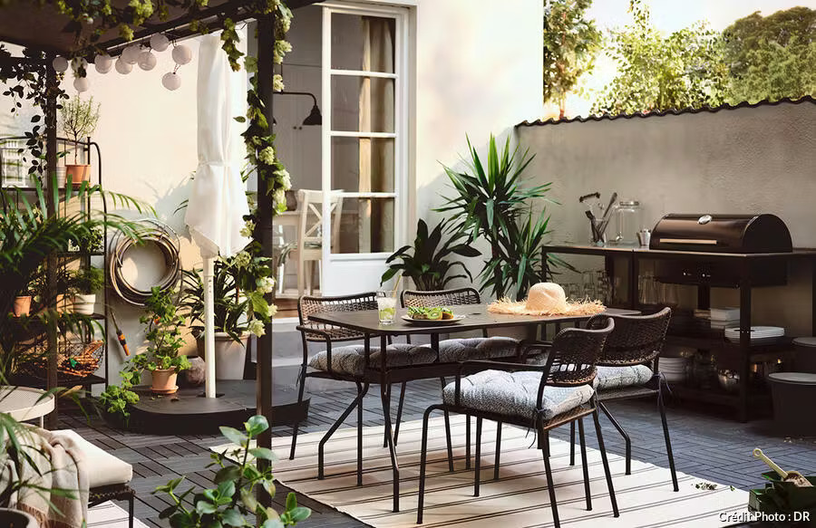 Cuisine d’extérieur IKEA modulable : la solution pas chère pour tous les jardins