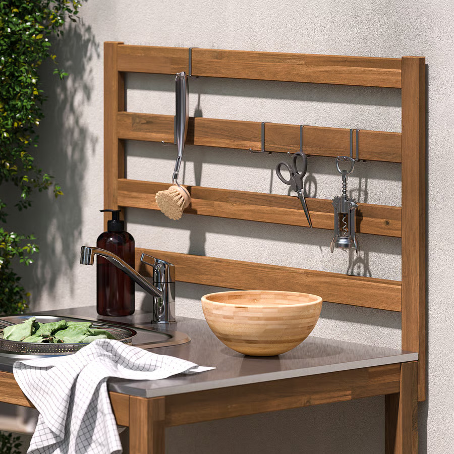 cuisine extérieur IKEA modulable série NÄMMARÖ