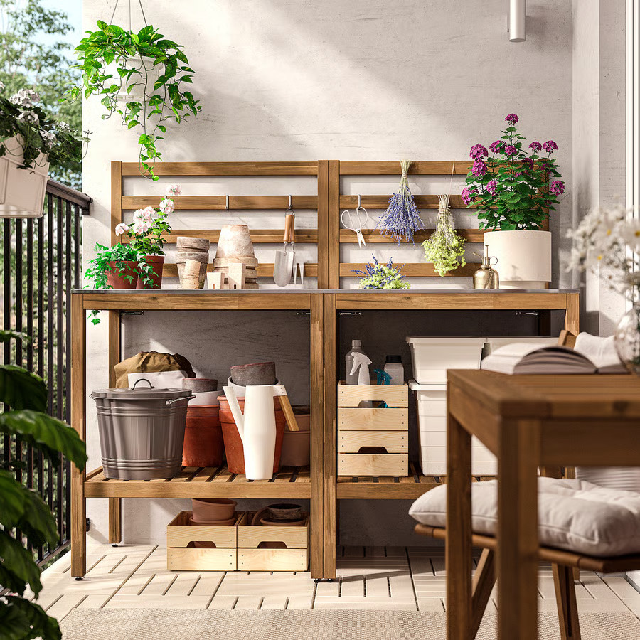 cuisine extérieur IKEA modulable série NÄMMARÖ