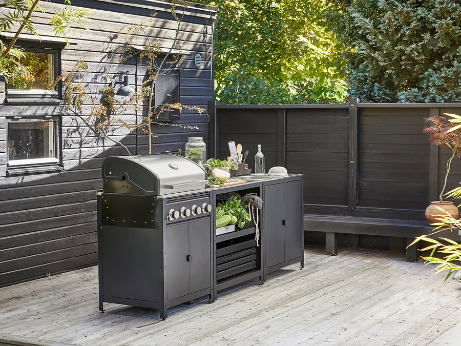cuisine extérieur IKEA modulable série GRILLSKÄR