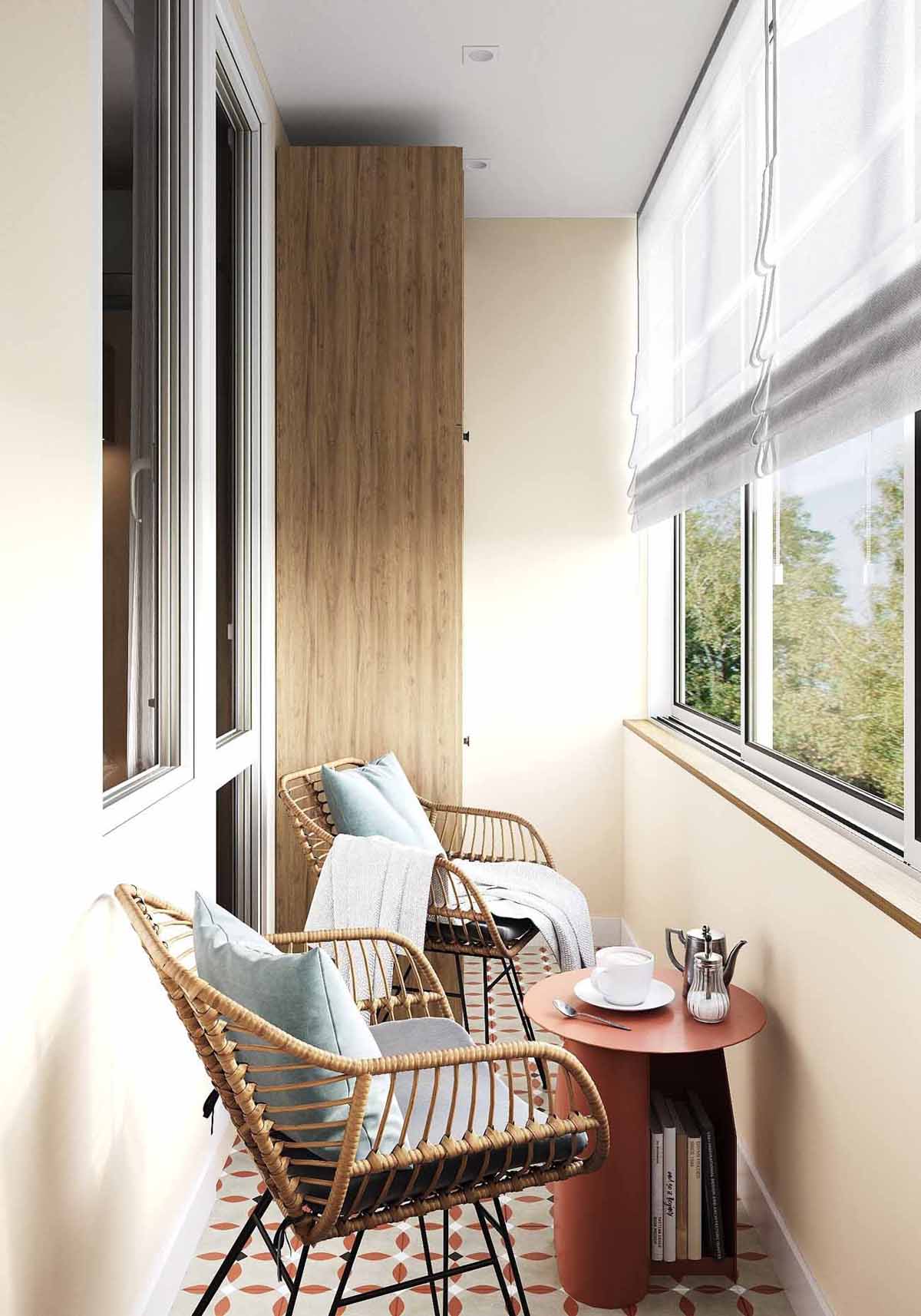 loggia fermée