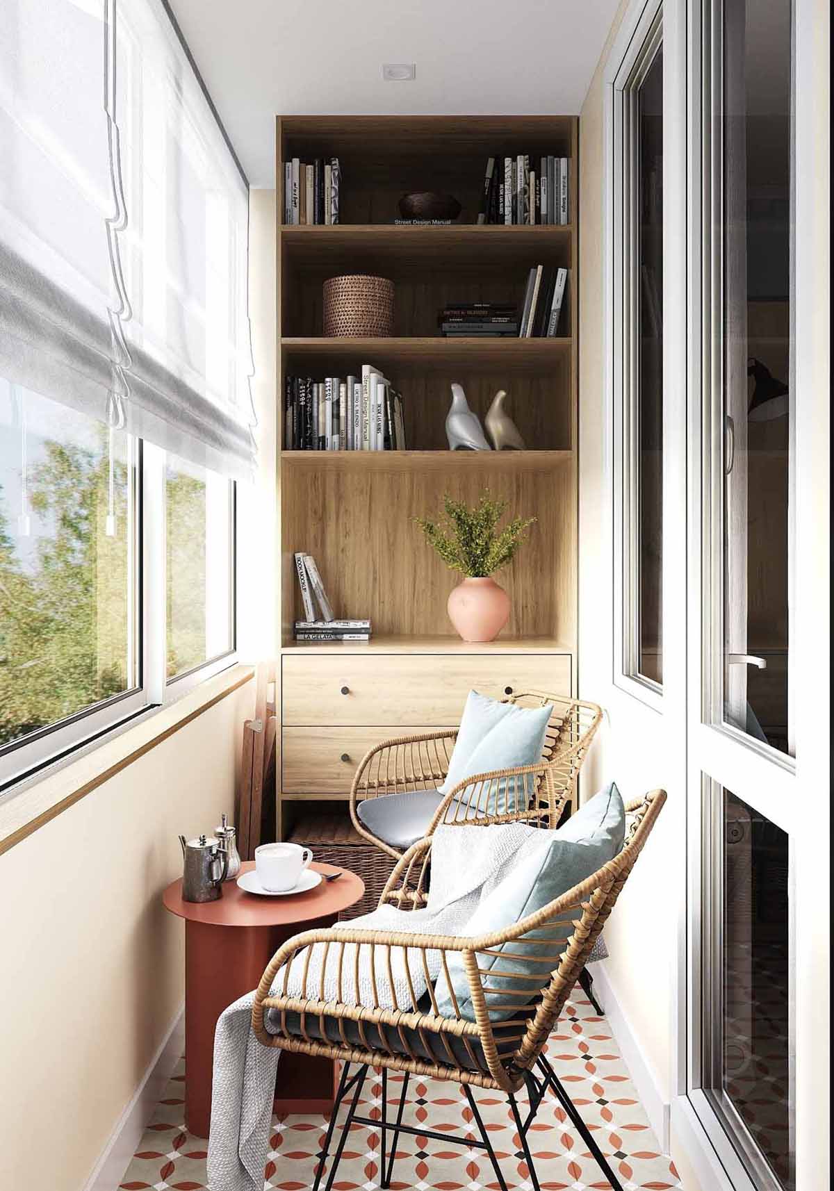 loggia fermée
