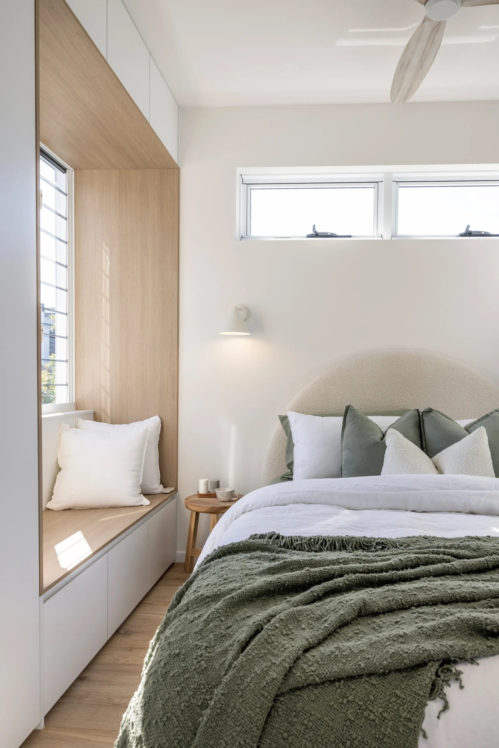 chambre décoration naturelle petite maison 56m2 Whitsunday par Arcopod chambre décoration naturelle petite maison 56m2 Whitsunday par Arcopod
