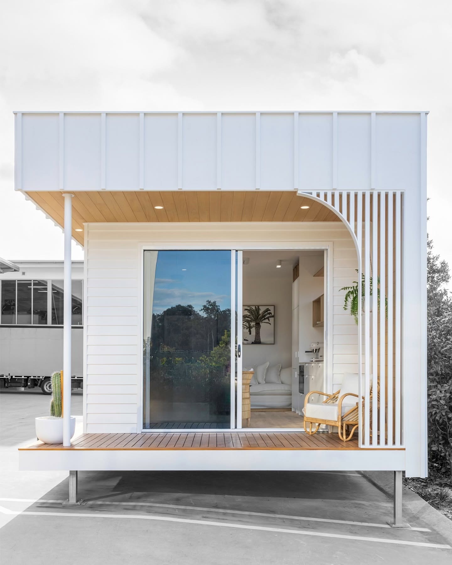 terrasse petite maison 56m2 Whitsunday par Arcopod terrasse petite maison 56m2 Whitsunday par Arcopod