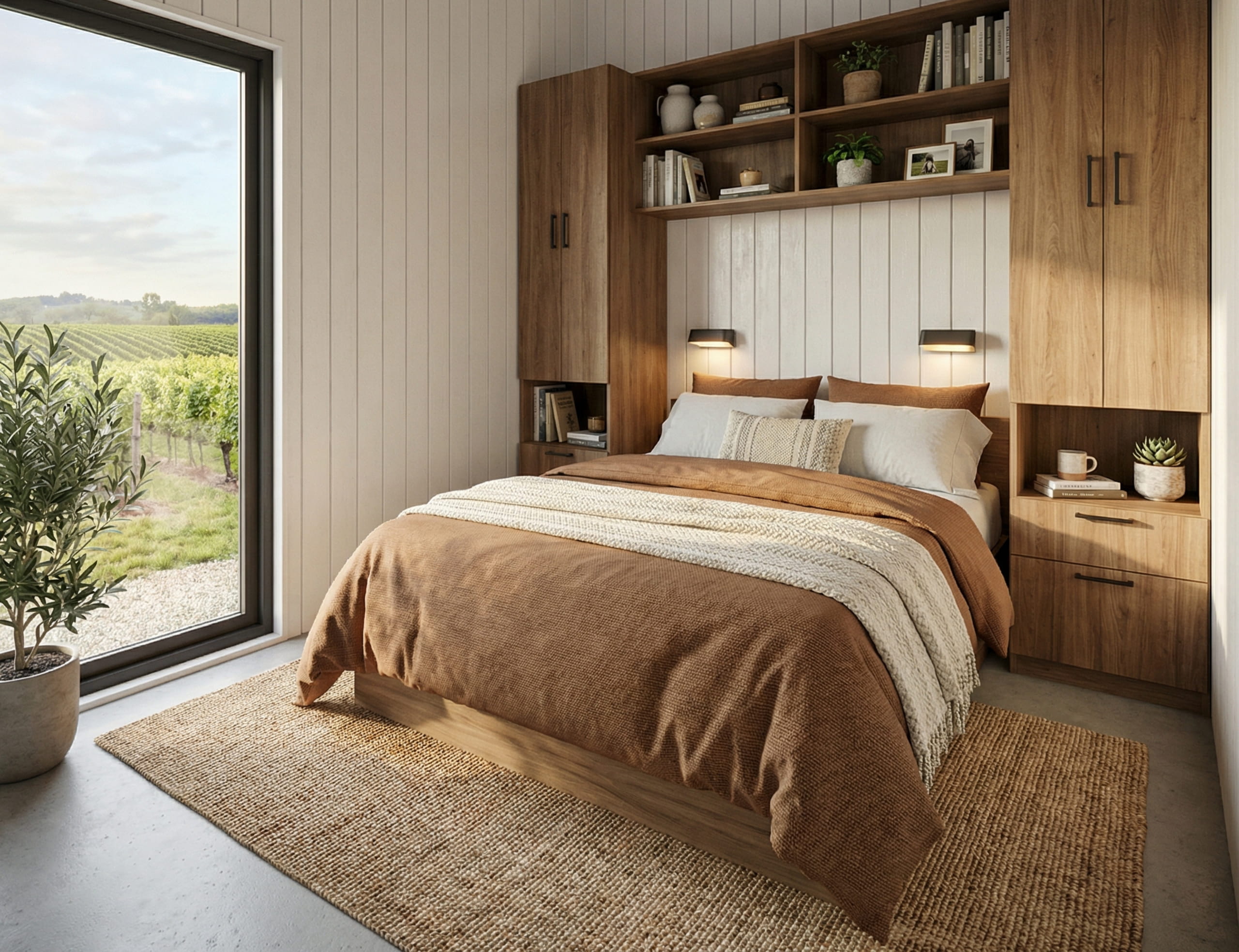 chambre tiny house 30m2 Mc Laren par Aspire Tiny Homes chambre tiny house 30m2 Mc Laren par Aspire Tiny Homes