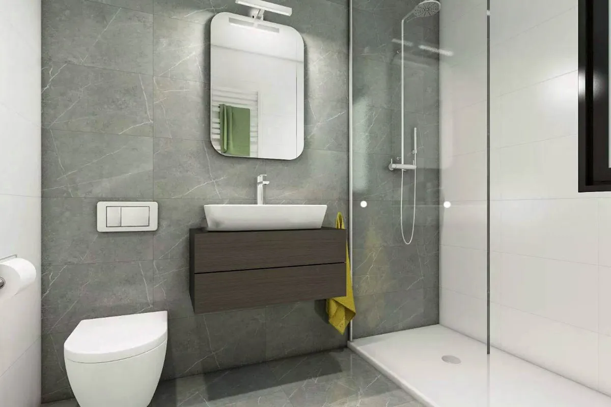 salle de bain maison préfabriquée européenne MOD par Eurocasas salle de bain maison préfabriquée européenne MOD par Eurocasas