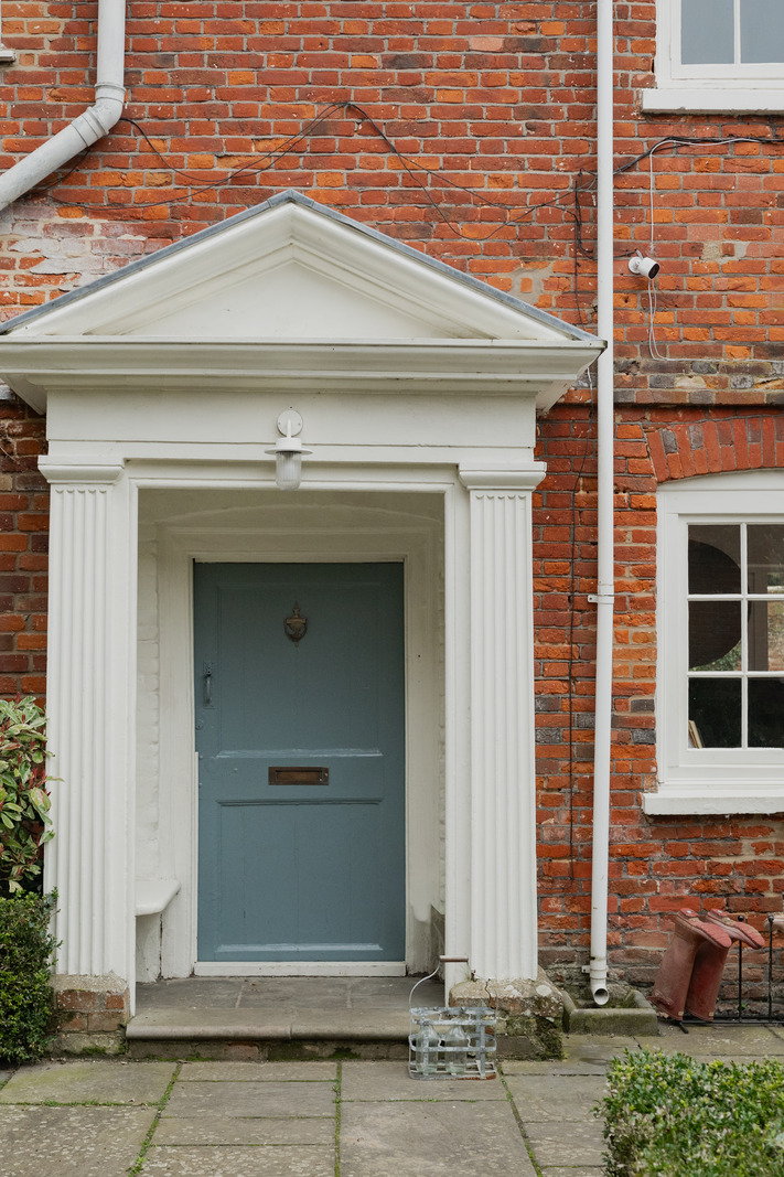 renovated 18th-century house in the English countryside renovated 18th-century house in the English countryside