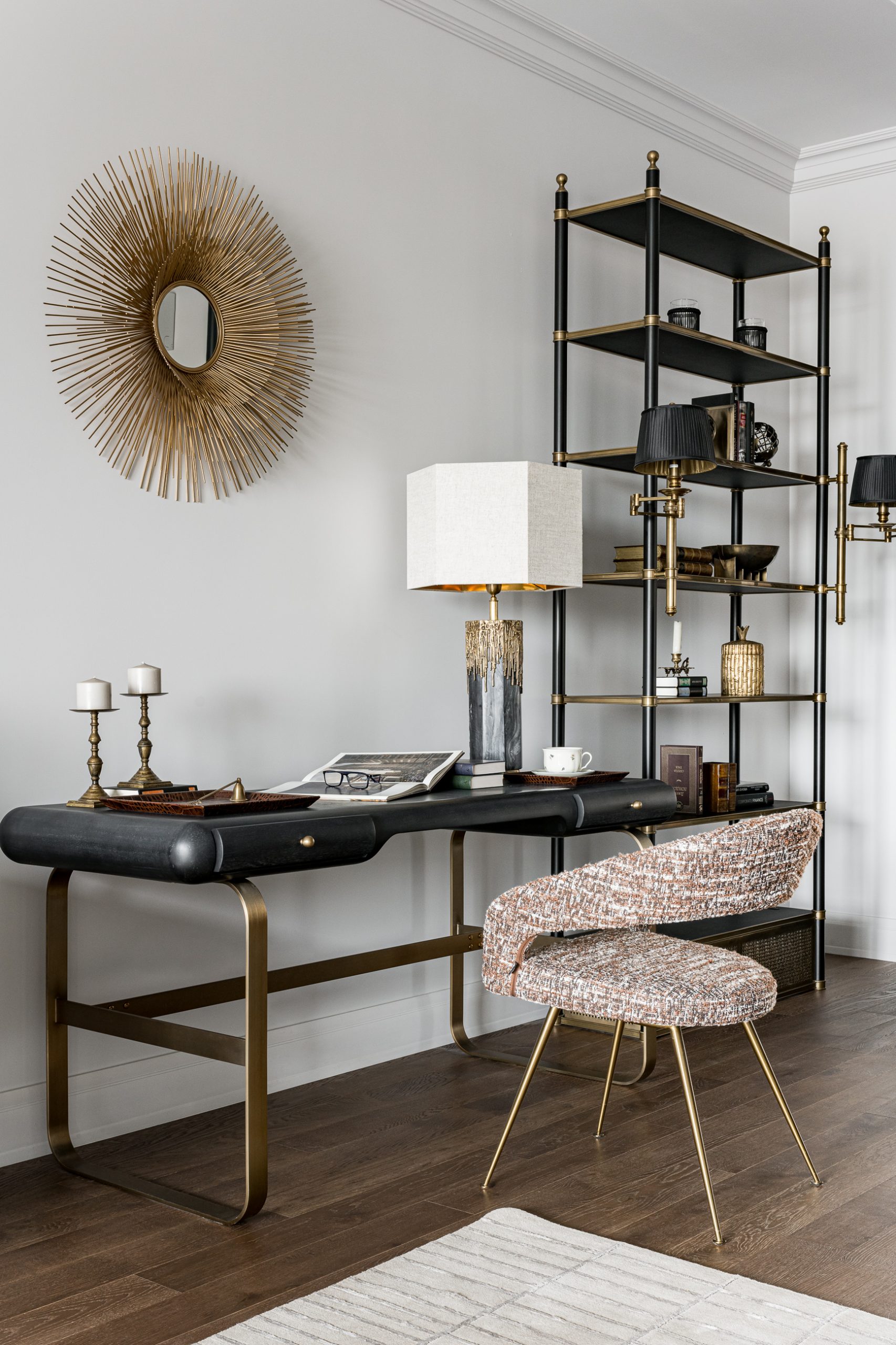 bureau appartement décoration contemporaine