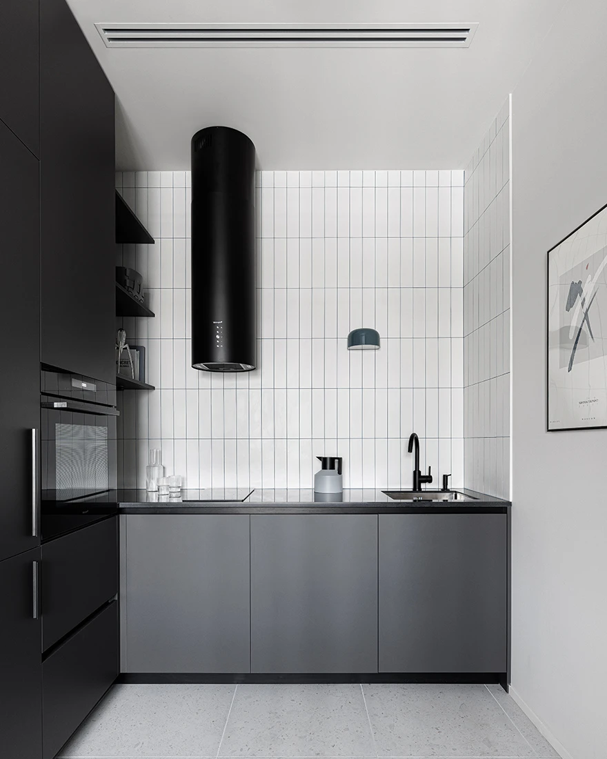 cuisine grise appartement design 33m2 cuisine grise appartement design 33m2