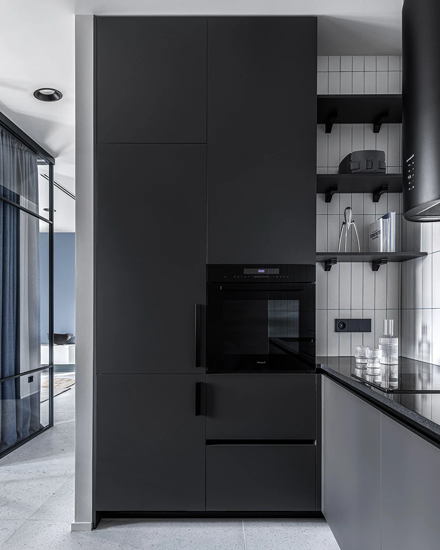 cuisine grise appartement design 33m2 cuisine grise appartement design 33m2
