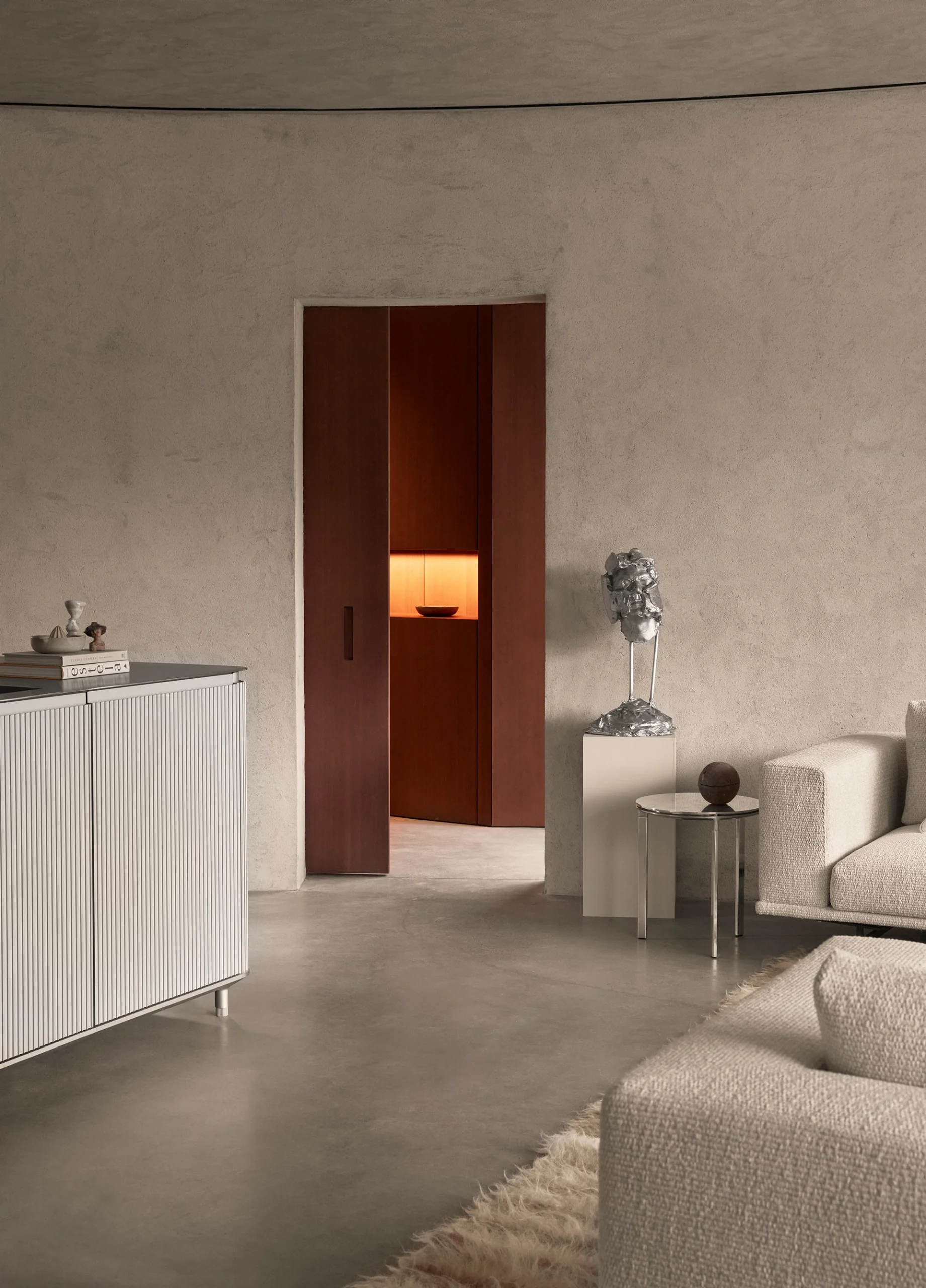 cuisine design ouverte sur salon