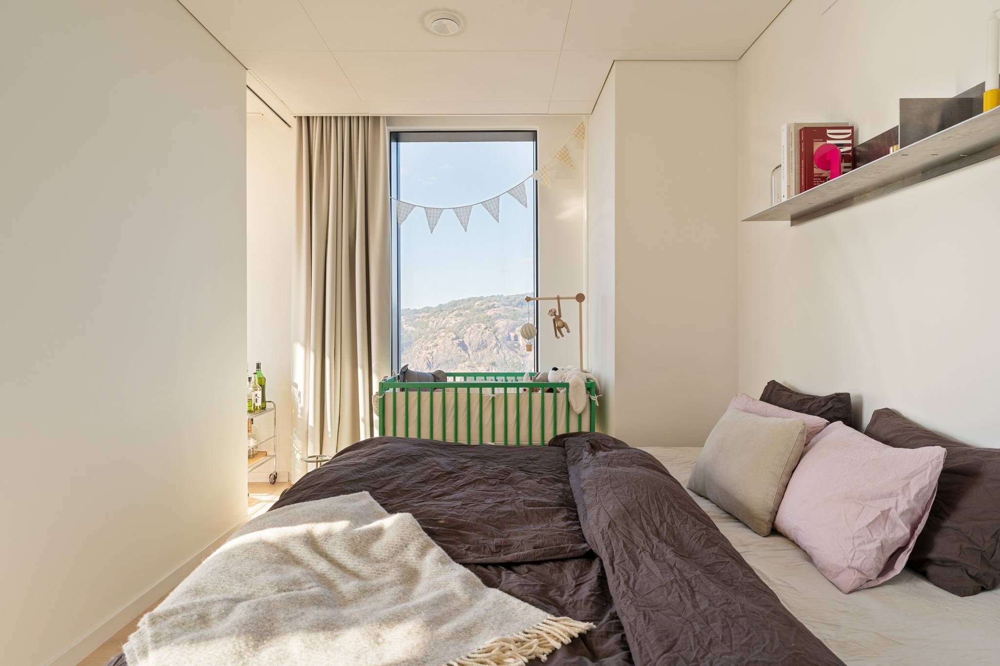 chambre deux-pièces 55m2 tour Karlatornet Göteborg chambre deux-pièces 55m2 tour Karlatornet Göteborg