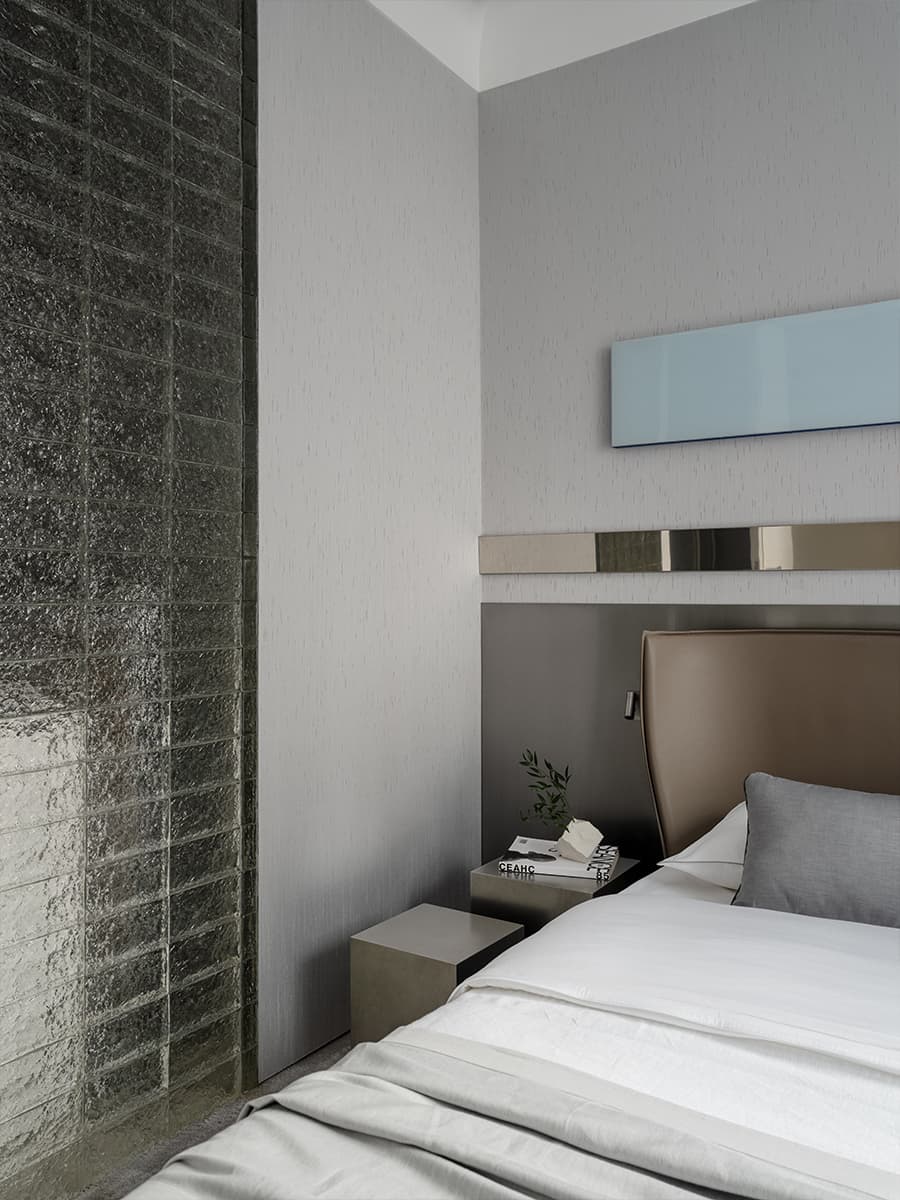 chambre deux-pièces 35m2 décoration contemporaine chambre deux-pièces 35m2 décoration contemporaine