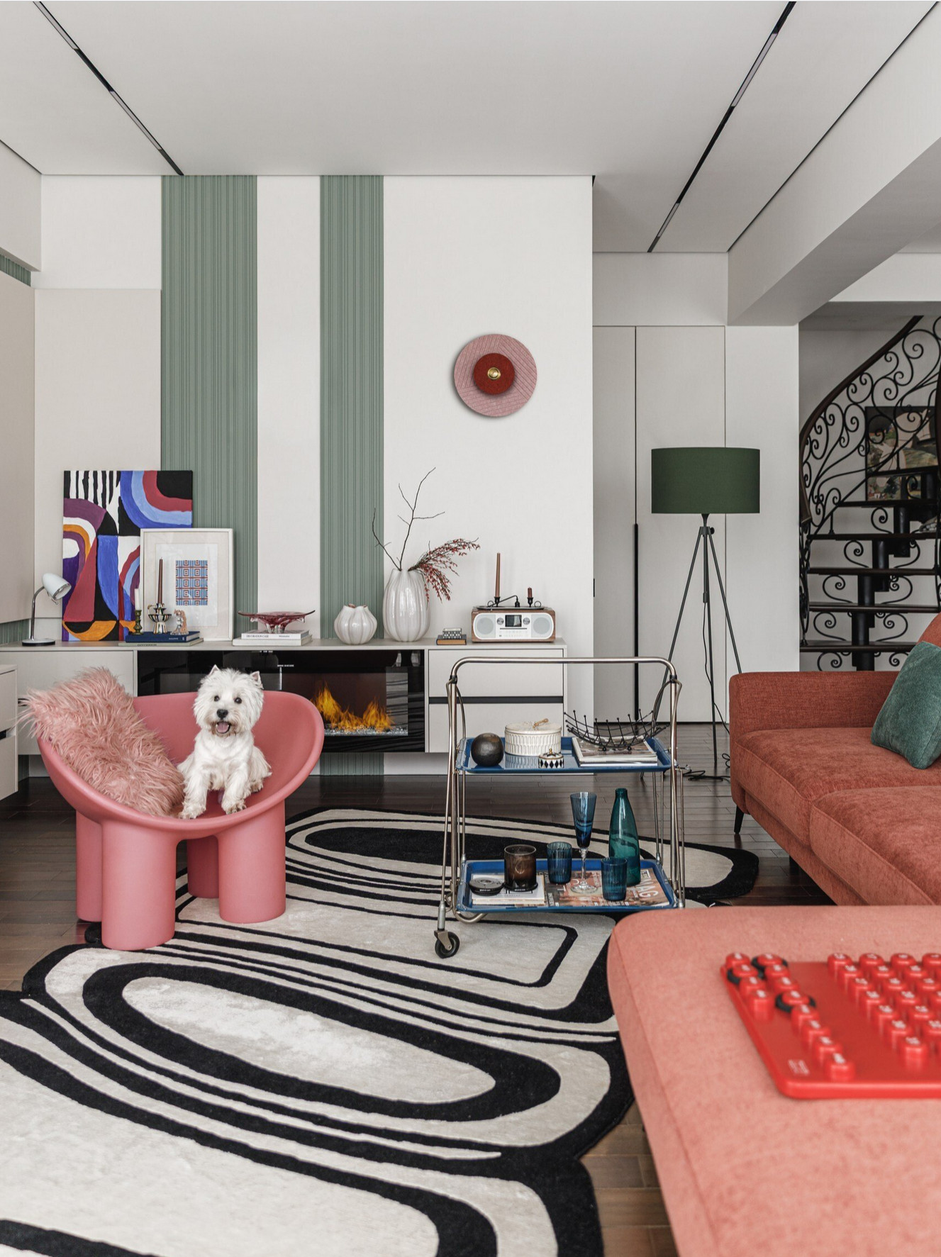 living room with pink sofa contemporary decor living room with pink sofa contemporary decor