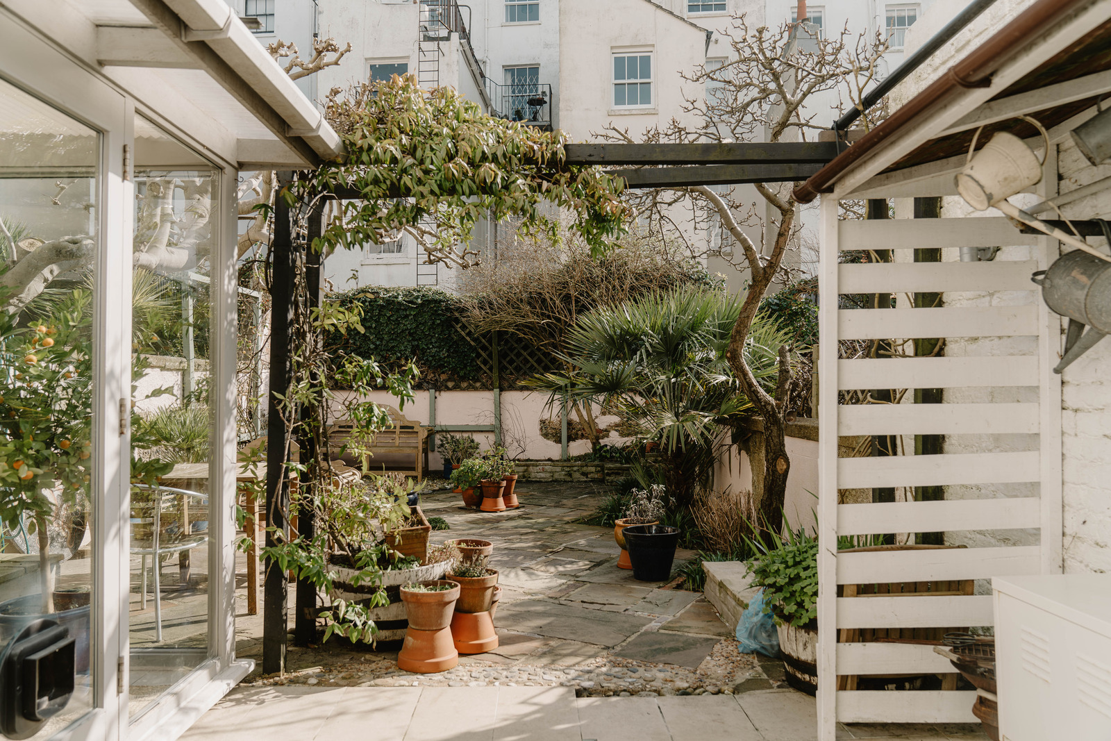 town garden English home town garden English home