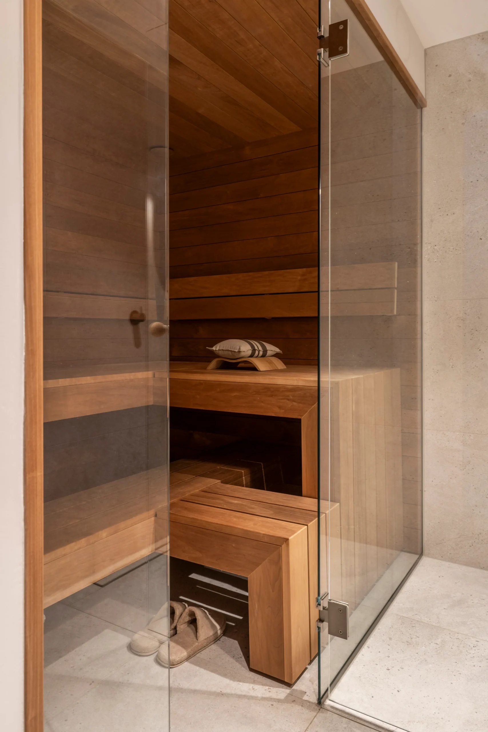 sauna dans maison particulière