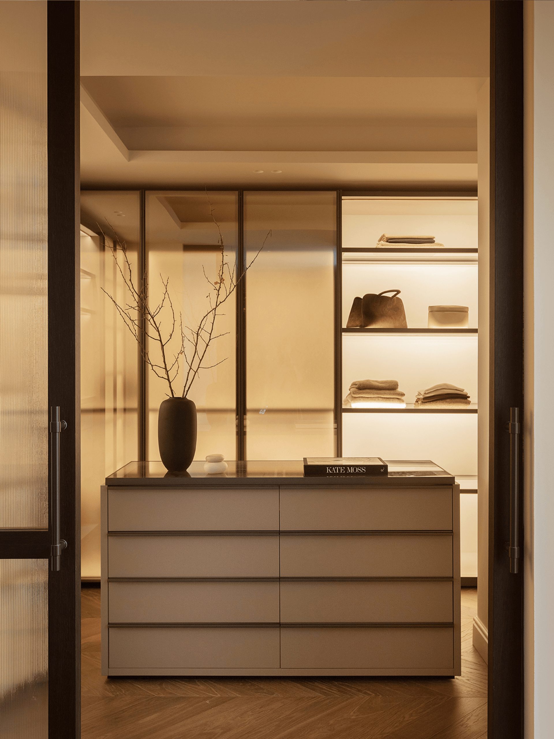 dressing portes vitrées