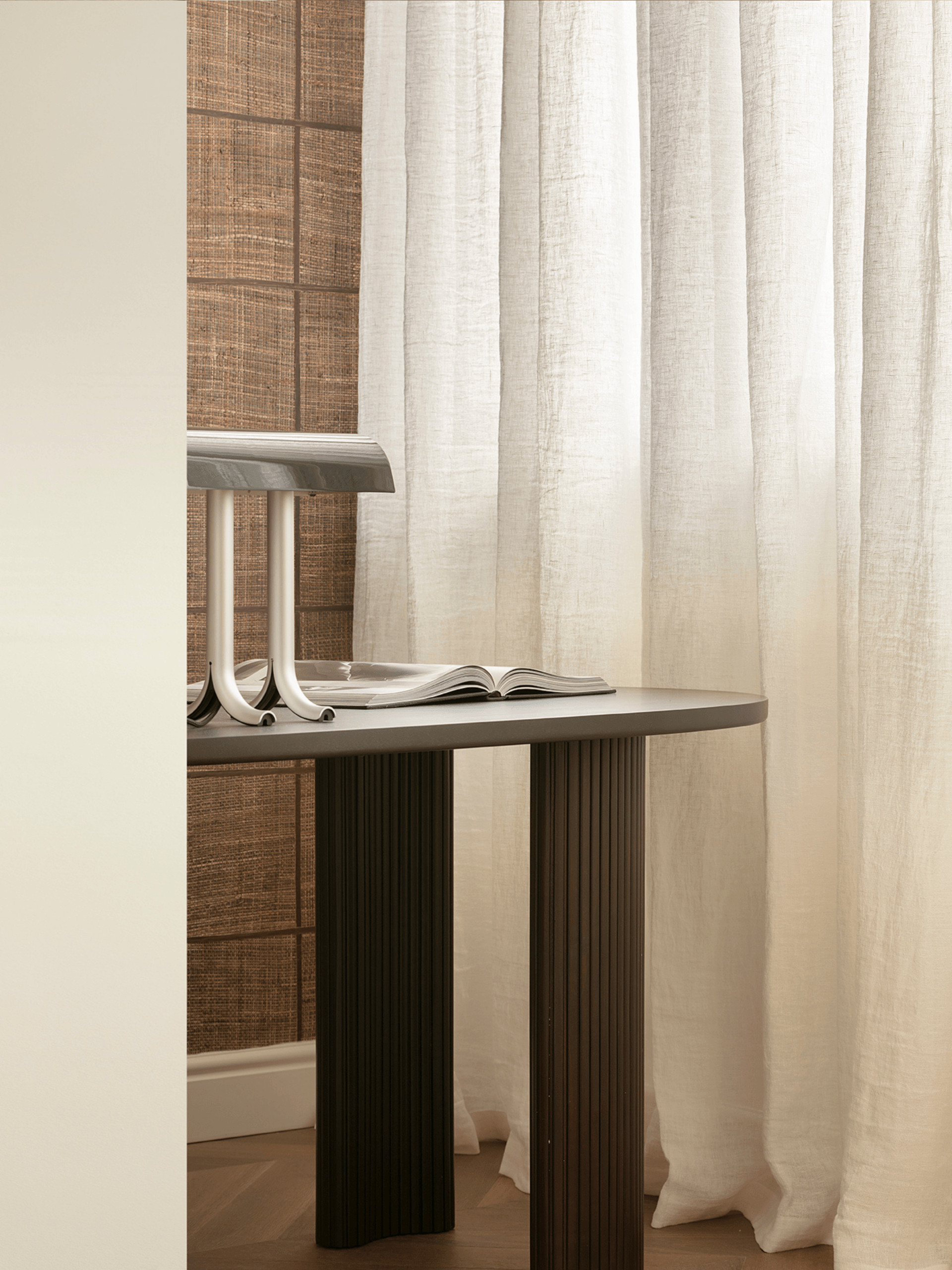 bureau décoration contemporaine beige