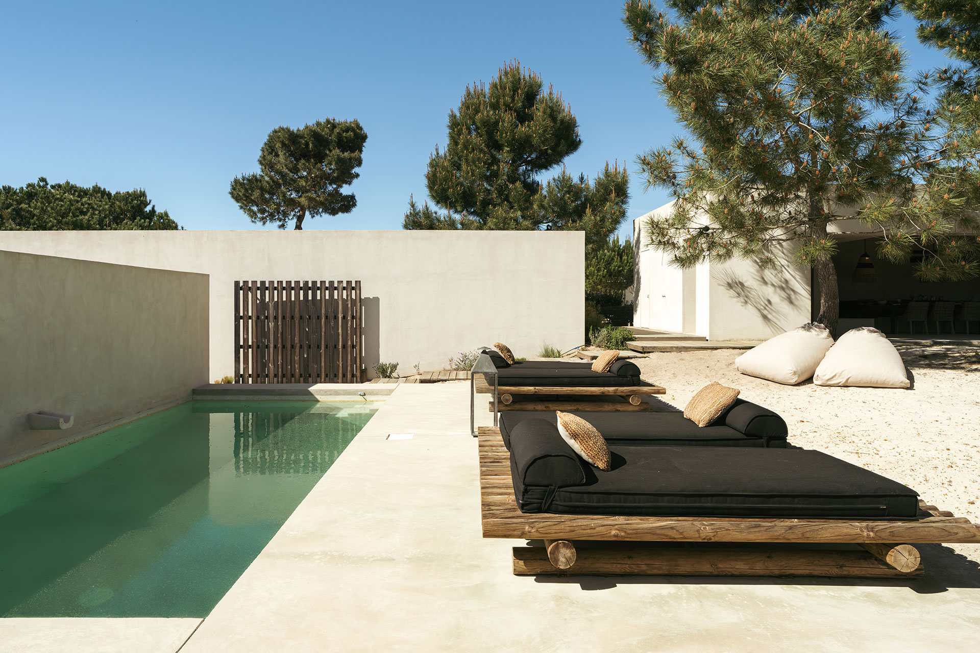 terrace with pool Villa Sandstone Portugal