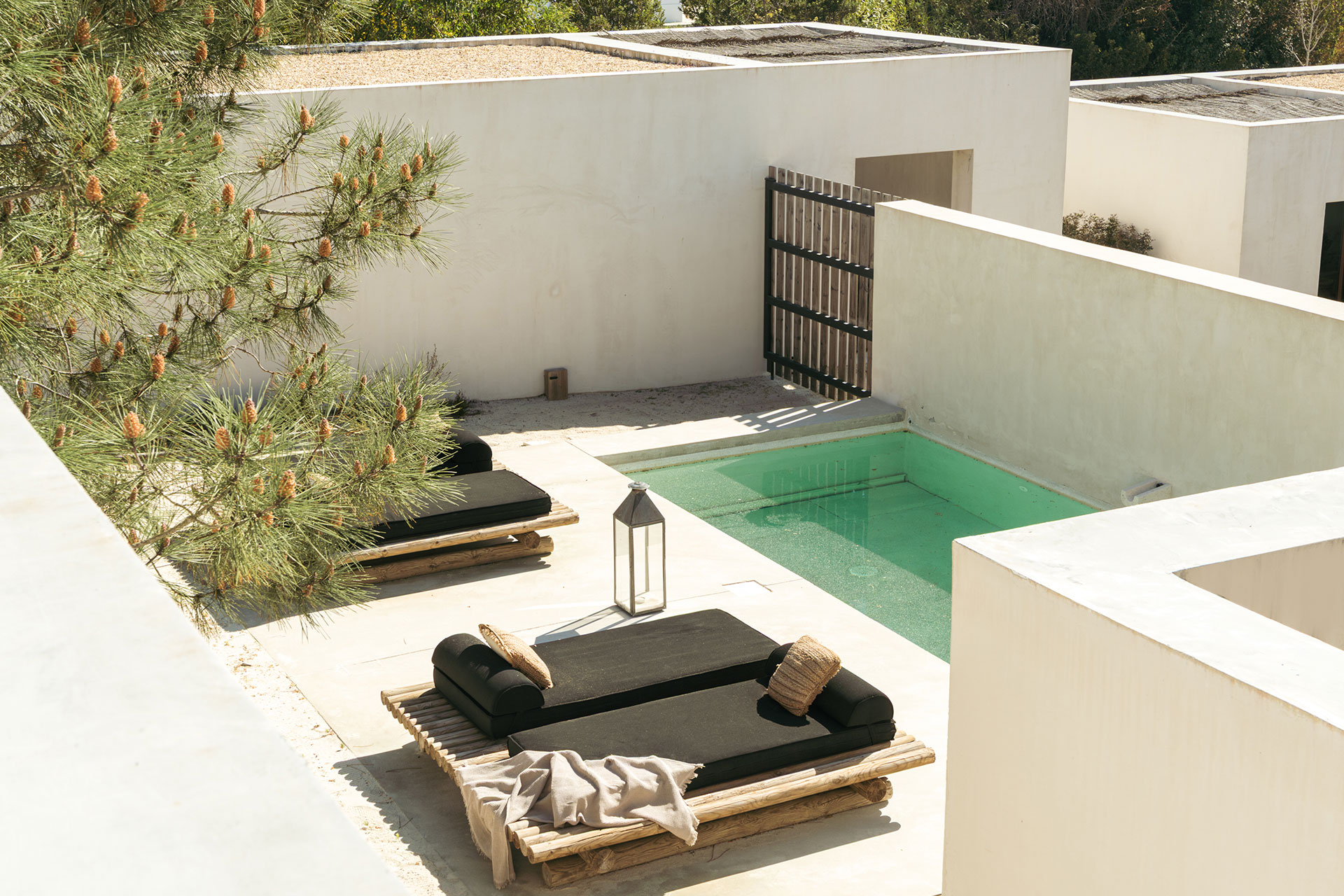 terrace with pool Villa Sandstone Portugal