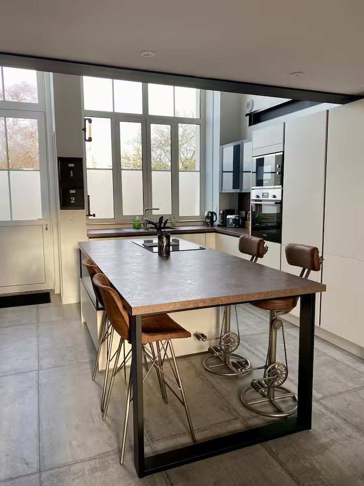 cuisine contemporaine beige