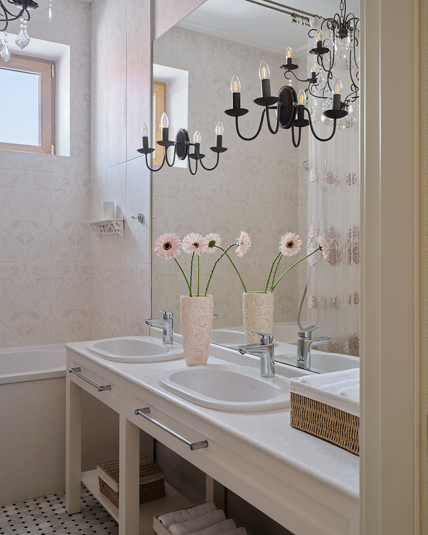 salle de bain beige style provençal salle de bain beige style provençal