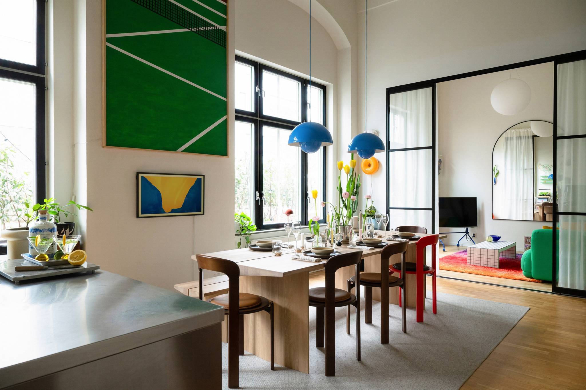 Sublimer un appartement en duplex avec des plafonds à 4,50 m