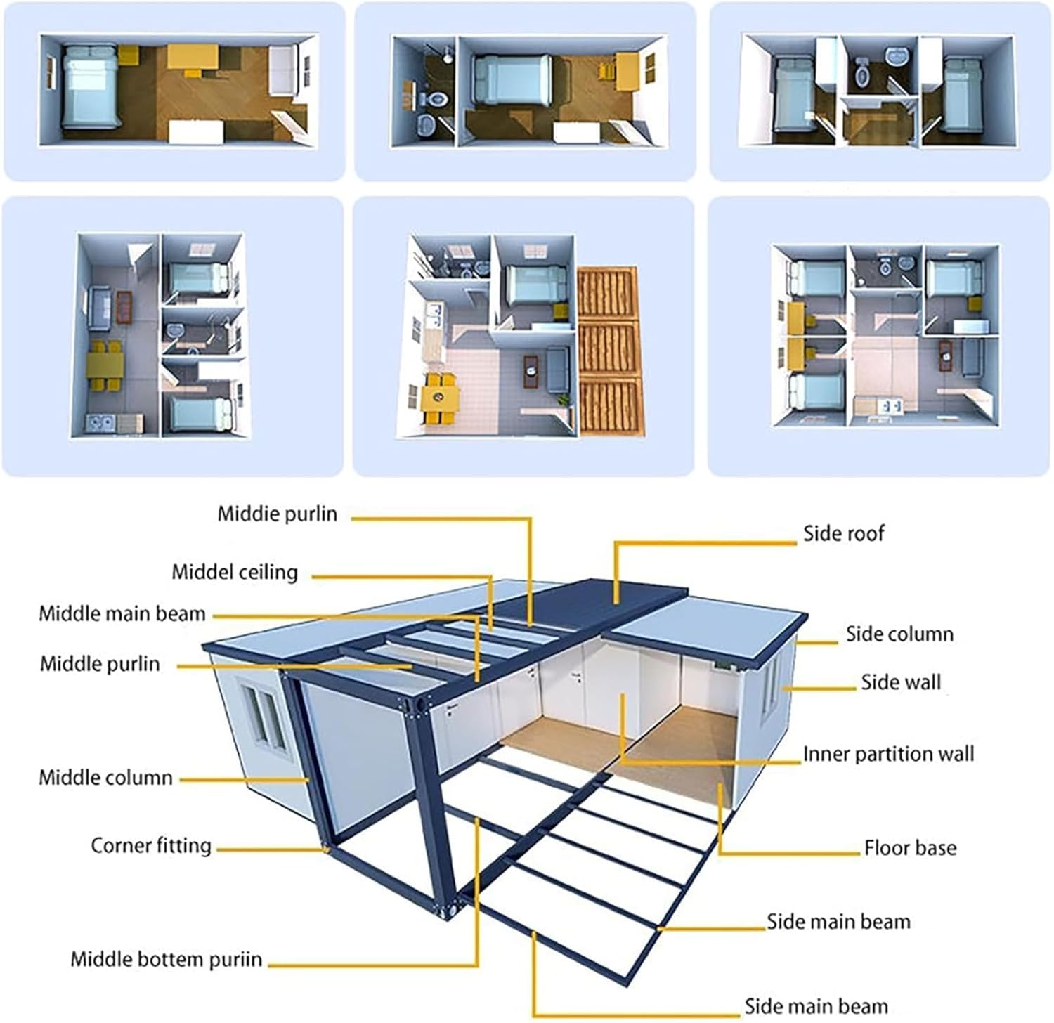 maison préfabriquée extensible