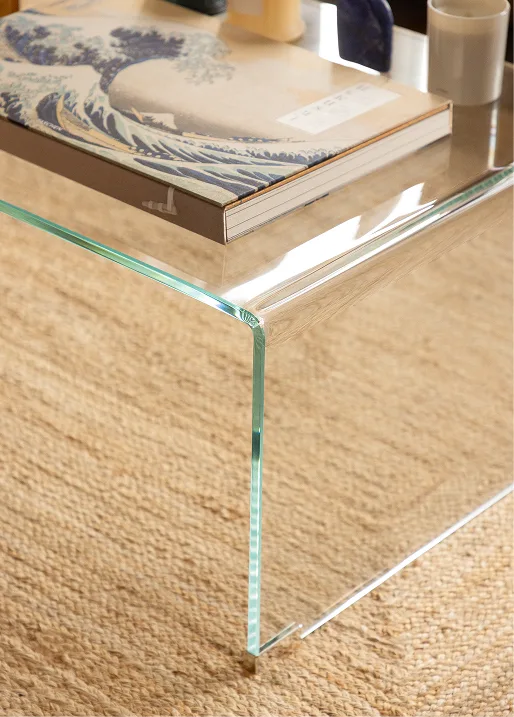 table basse en verre Sklum