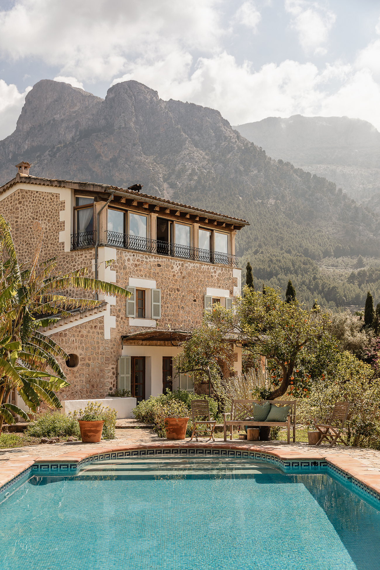 stone house Mallorca with pool Ses Portes Vermelles Berrow