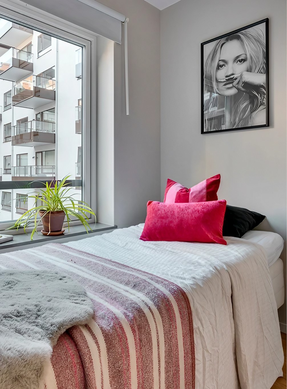 chambre appartement moderne et coloré de 76m2 décoration scandinave chambre appartement moderne et coloré de 76m2 décoration scandinave