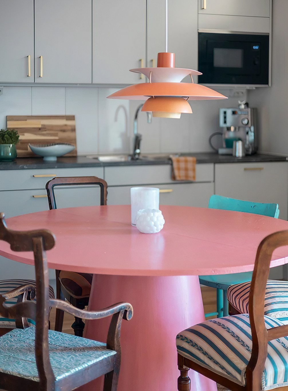 cuisine et salle à manger appartement moderne et coloré de 76m2 décoration scandinave cuisine et salle à manger appartement moderne et coloré de 76m2 décoration scandinave