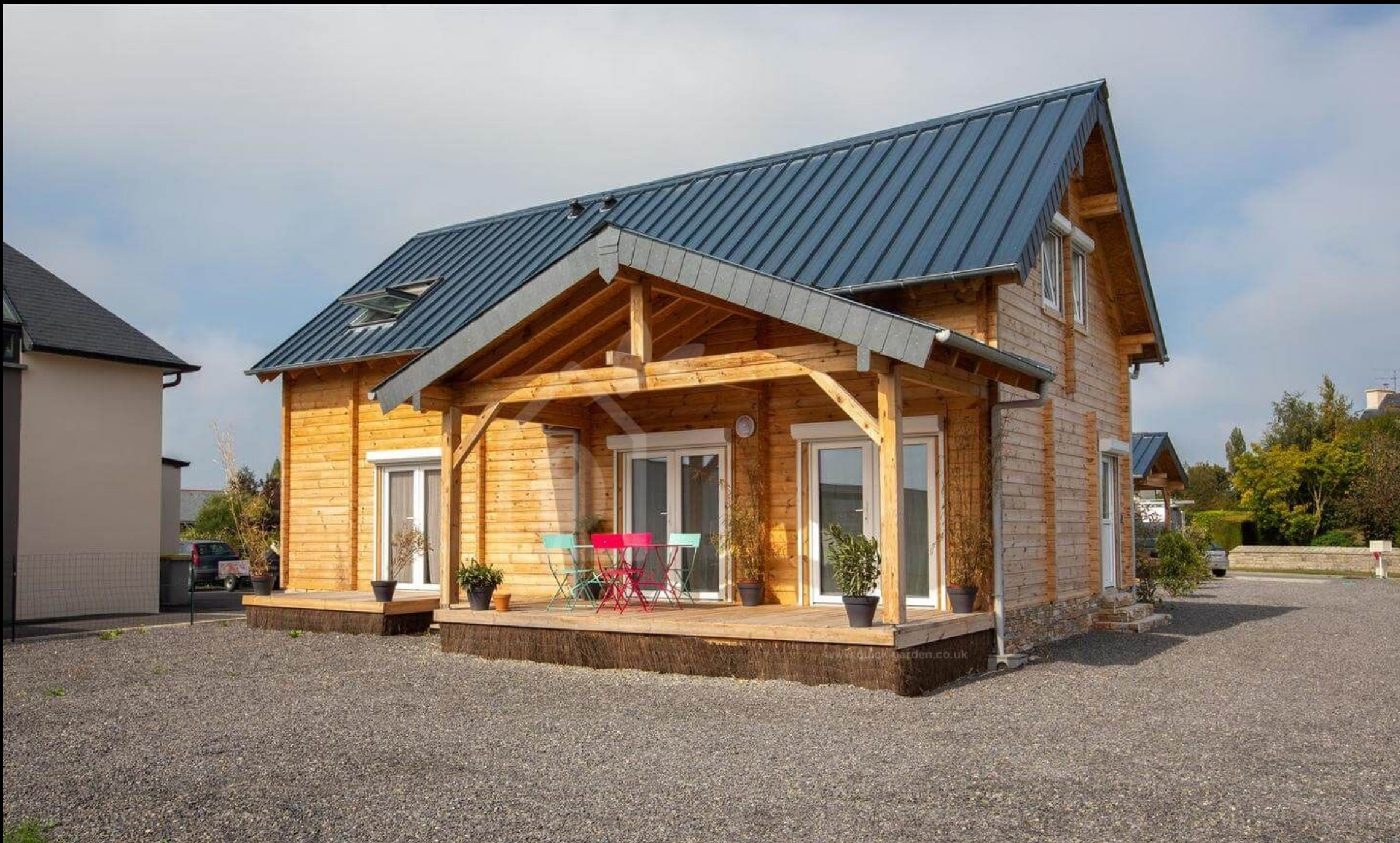 maison préfabriquée en bois de 132m2 Vera S de Pineca moins de 50000€