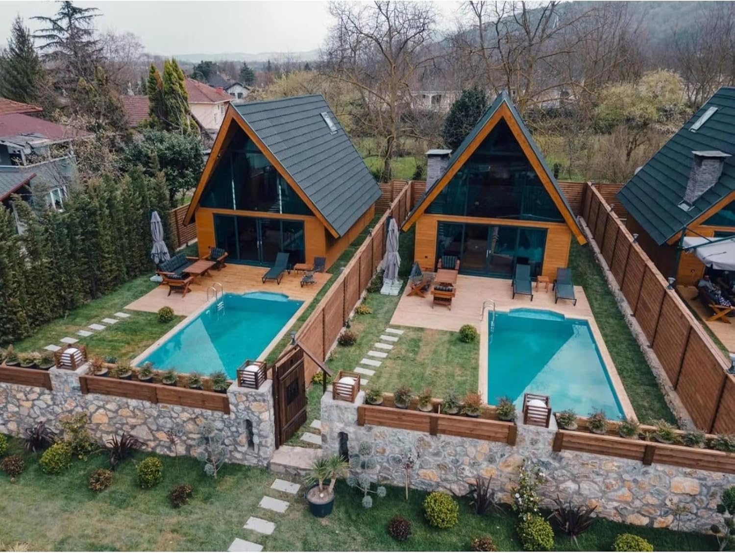 petite maison bois avec piscine petite maison bois avec piscine
