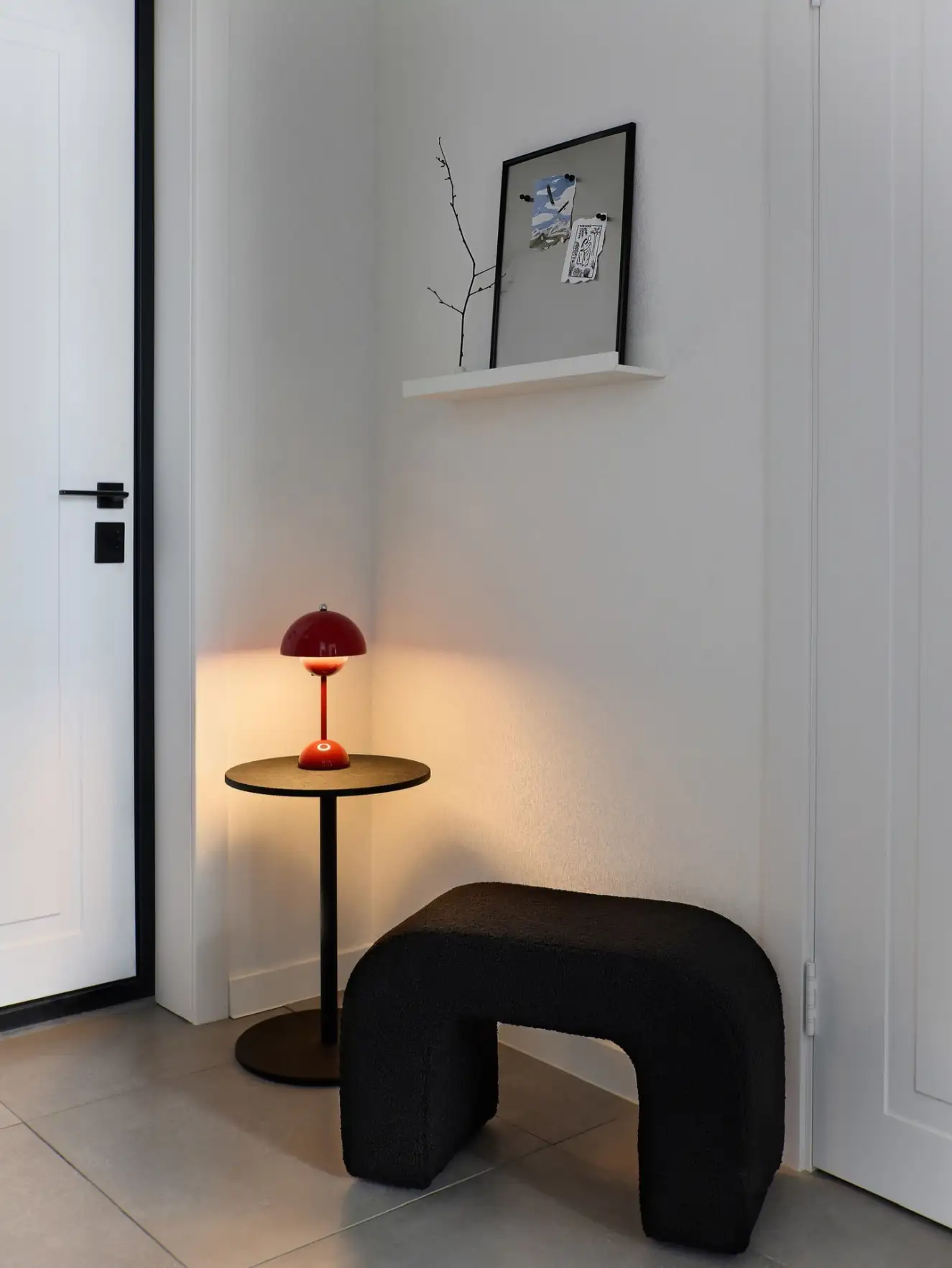 entrée noire et blanche design entrée noire et blanche design